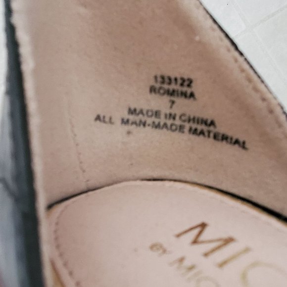 Michael By Michael Shannon Women's Romina Ankle Strap Pump Black Size 7 - Picture 12 of 16